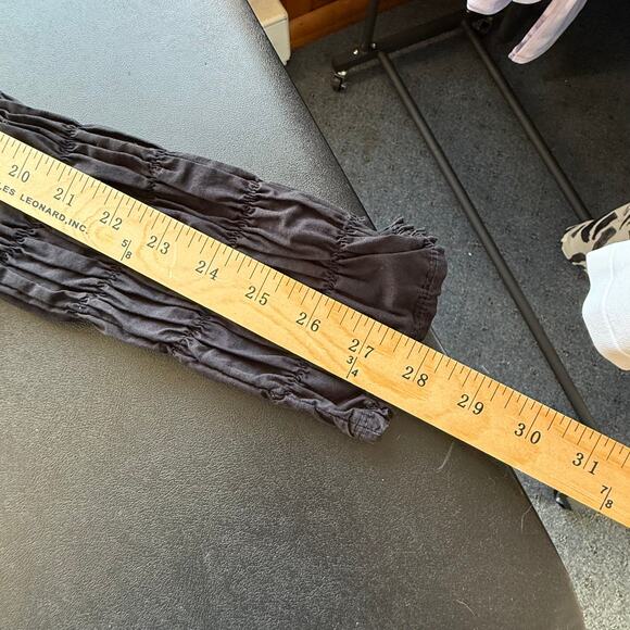 XCVI 2X Military-Inspired Smocked Sleeve Utility-Chic Steampunk-Lite Jacket - Picture 5 of 12